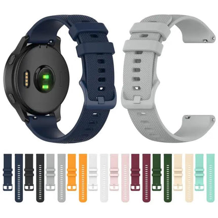 20mm Silicone Watch Strap For Amazfit GTS Galaxy Watch