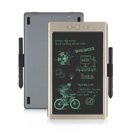 9-Inch Portable Digital Drawing Board for Mobile Note-Taking showing front sketch screen with pen and rear view
