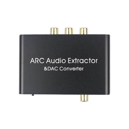 HDMI Audio Return Channel Converter for TV Sound Systems - compact ARC audio extractor with optical, coaxial and analog outputs