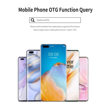 ENKAY Adapter for Everyday Device Connections On the Go — compact OTG adapter connecting USB drives and accessories to phones while traveling