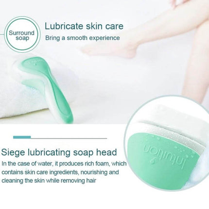 Schick Women’s Razor For Sensitive Skin Everyday Use with widened blade and lubricating soap head for gentle leg and bikini shaving