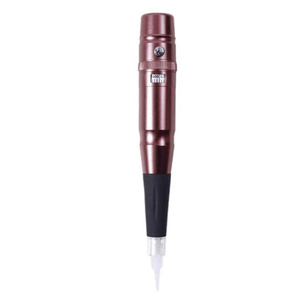 Semi-Permanent Tattoo Machine For Eyebrows, Everyday Makeup Tool compact stainless steel eyebrow tattoo pen with adjustable needle and stepless speed control