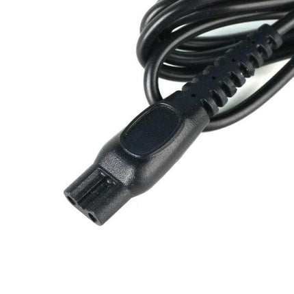 Shaver Adapter Charger For HQ Series EU Plug Daily Use black cord plug connector compatible with HQ5 HQ6 HQ7 HQ8 HQ9