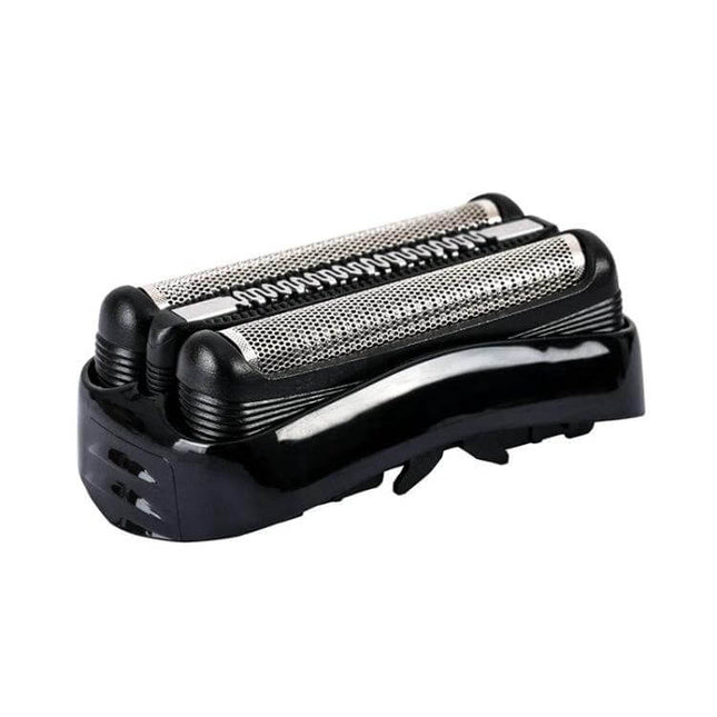 Shaver Head Set For Electric Shavers Replacement Kit - black dual-foil replacement head for 3 Series electric shavers, durable PC material, close comfortable shave