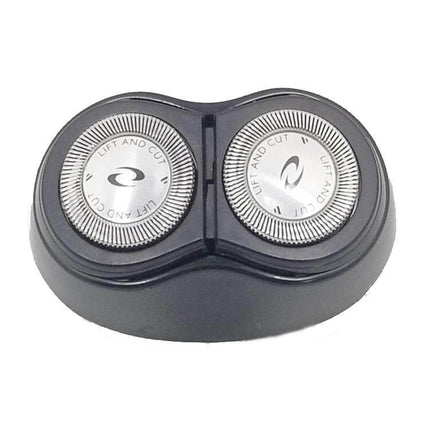 Shaver Overall Head for Philips Shavers Replacement for Daily Use - stainless steel twin rotary replacement head