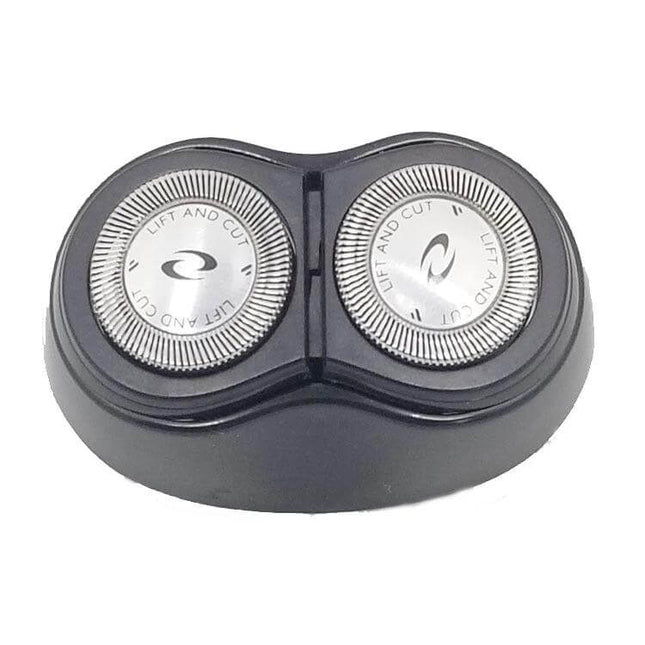 Shaver Overall Head for Philips Shavers Replacement for Daily Use - stainless steel twin rotary replacement head
