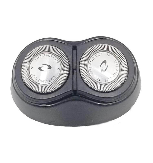 Shaver Overall Head for Philips Shavers Replacement for Daily Use - stainless steel twin rotary replacement head