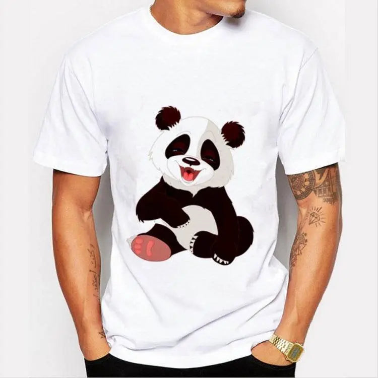 Short-Sleeved Printing T-Shirt for Men in L XL XXL Size