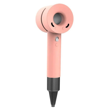 Silicone Shockproof Case Keeps Dyson Hairdryer Safe During Daily Use — pink silicone cover protects hairdryer from scratches, dust, and impact