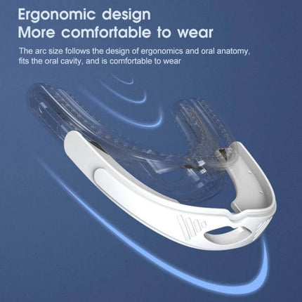 Silicone Stop Snoring Device For Comfortable Sleep ergonomic food-grade silicone mouthpiece, lightweight nearly invisible, comfortable to wear