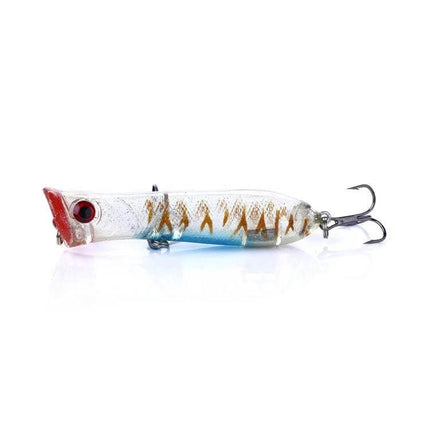 Simulation Hard Bait Lure 8cm For Freshwater And Saltwater Fishing life-like 8cm popper lure for trout bass salmon pike walleye