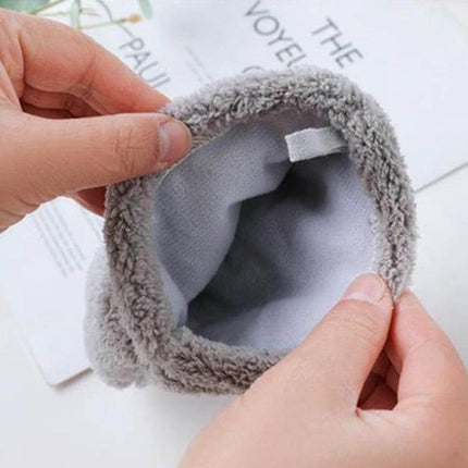 Singe Hair Drying Gloves Coral Velvet For Everyday Use - Coral Fleece Soft Glove 22x13.5cm Fast Absorbent