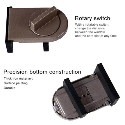 Sliding Sash Stopper Baby Safety Lock For Windows And Doors compact thick iron rotary switch safety lock for windows and doors