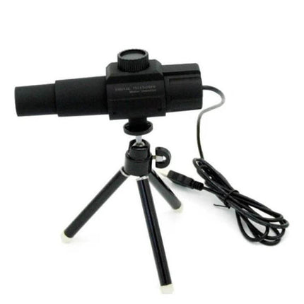 Smart USB Microscope for Live Viewing and Home Use compact monocular on tabletop tripod with USB cable for real-time magnified viewing and recording