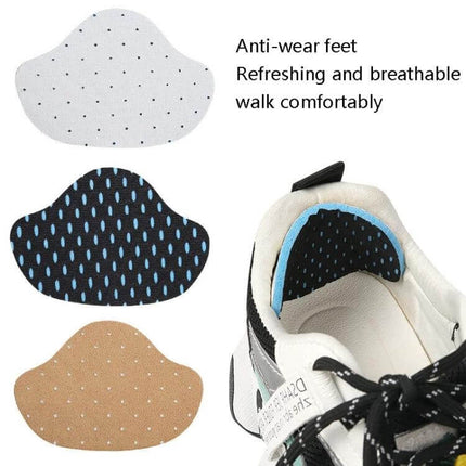 Sneaker Heel Pad For High Heels White Soft Antiabrasion - soft white anti-abrasion heel pad for pumps and sneakers, cushioned 360° edge
