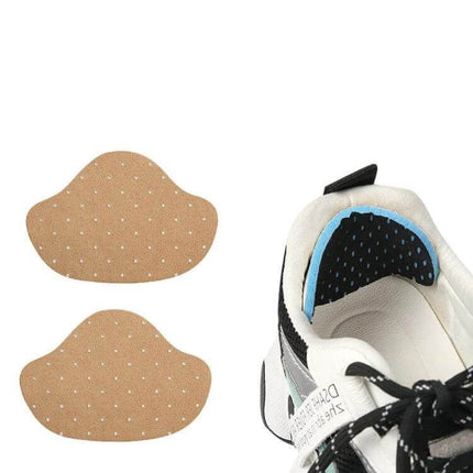 Sneaker Heel Pad For High Heels White Soft Antiabrasion - soft white heel protectors for pumps and sneakers, anti-abrasion cushioning (pair)