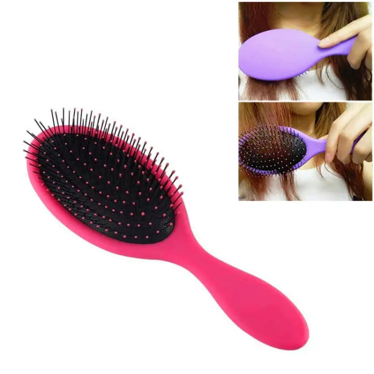 Soft Women Hair Brush Salon Hairstyles Comb Wet Dry Scalp Massage Brushes 