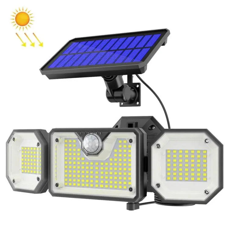 Solar Human Body Sensor Light LED Outdoor Waterproof Garden Light Split 226LED All In One 226LED 