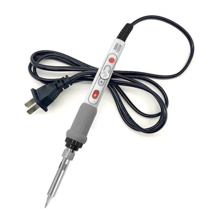 Soldering Iron For Electronics, Adjustable Temperature, US Plug – 100W soldering iron with ceramic core, temp control 300–650°C, US plug