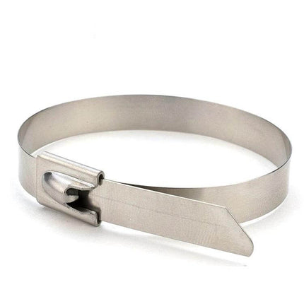 Stainless Steel Cable Ties 4.6x350mm For Securing Pipes And Cables - corrosion‑resistant self‑locking tie for pipes, cables, hoses in harsh environments
