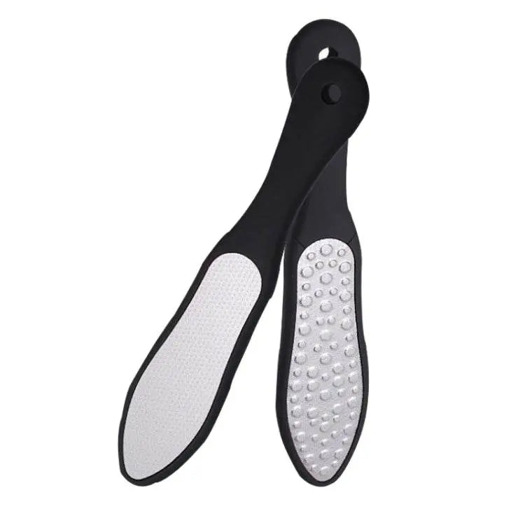 Stainless Steel Double-Sided Dead Skin File Grater Tool for Smooth Feet 