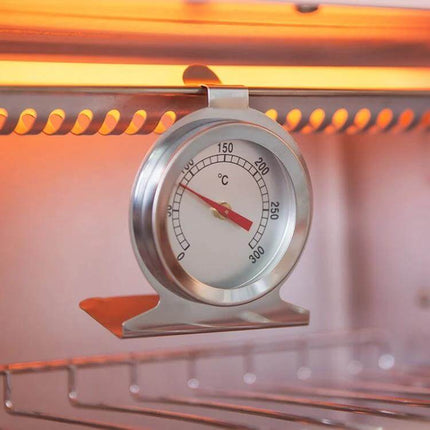 Stainless Steel Oven Thermometer For Home Cooking Essentials – durable stainless steel dial reads 0–300°C for ovens and grills
