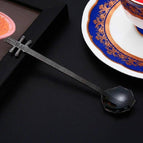 Octagonal Titanium Black