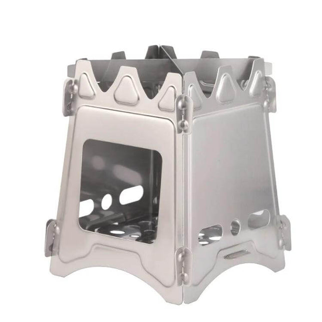 Stainless Steel Picnic Stove Foldable For Everyday Outdoor Meals compact stainless steel foldable stove for 3–5 people