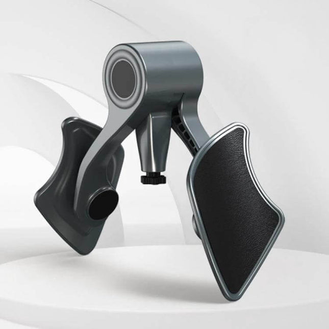 Strength-Adjustable Men Kegel Trainer For Pelvic Floor Exercise – gray adjustable pelvic floor device with EVA grip and rotary baffle for targeted resistance