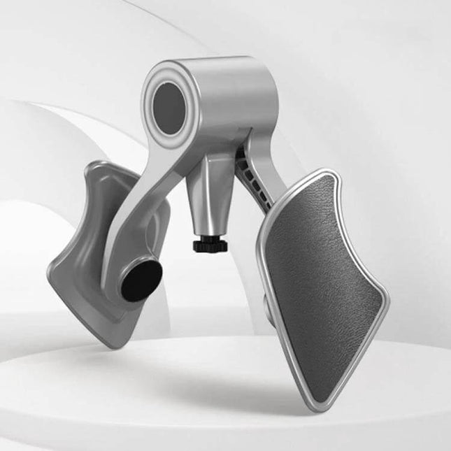 Strength-Adjustable Men Kegel Trainer For Pelvic Floor Exercise showing adjustable baffle, EVA grip pads and rotary resistance for controlled pelvic floor training