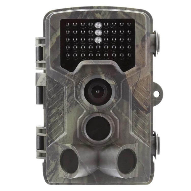 Suntek Trail Camera for Outdoor Wildlife Surveillance camo trail camera with 8MP lens and 24 IR LEDs for day color and night grayscale monitoring
