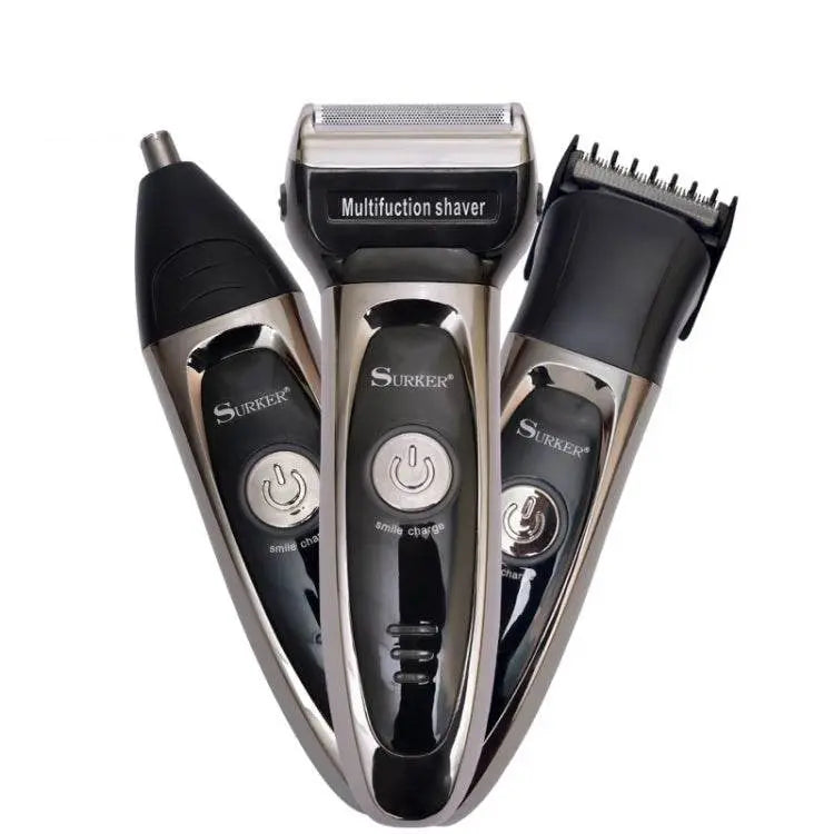 Surker SK-2300 Men 3-in-1 Electric Shaver Grooming Kit 