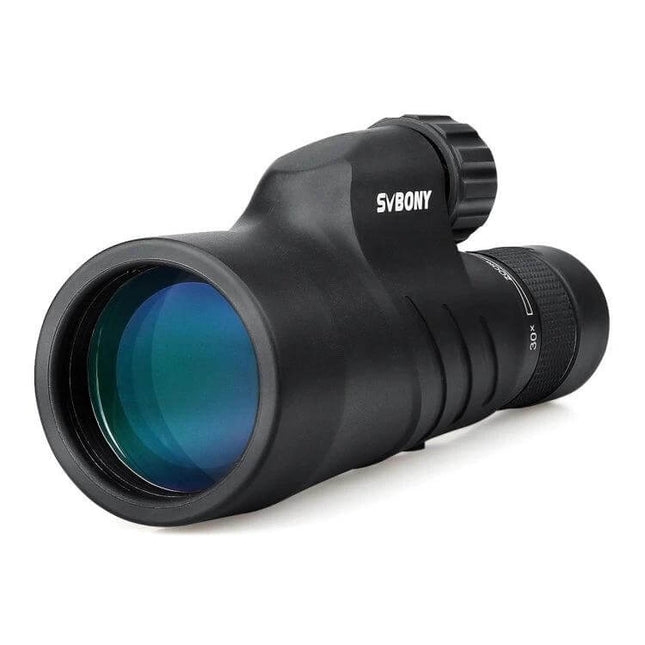 SVBONY Monocular 10-30x50 For Travel And Birdwatching compact black monocular with 10–30x50 zoom, BaK45 prism and multi-coated lens for travel and birdwatching