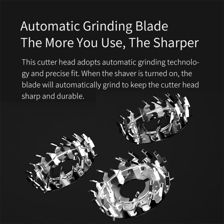 Xiaomi Youpin Yingqu Blackstone3 Men's Electric Shaving Razor with Triple Cutter Heads and Waterproof Design