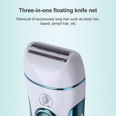 VGR V-700 4-in-1 Rechargeable Hair Removal Trimmer with EU Plug