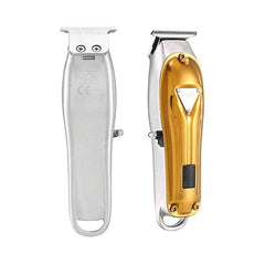 VGR V-063 USB Rechargeable Portable Metal Hair Clipper with LCD Battery Indicator