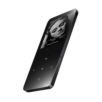 Lecteur de musique Bluetooth portable et compact avec écran tactile