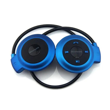 NVAHVA MP3 Player Bluetooth Headphone, Wireless Sport Headset MP3 Player With FM Radio, Stereo Earphone TF Card MP3 Max to 32GB, mini-503 Blue, mini-503 Gold, mini-503 Black | Syndmart