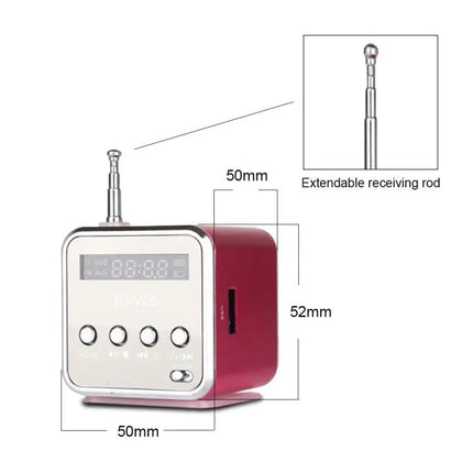 Compact Portable Speaker Pocket Size For Everyday
