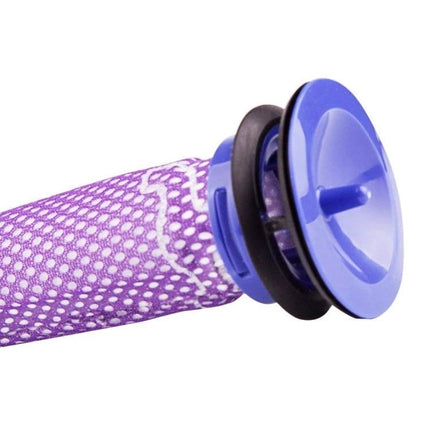 Washable Replacement Filter for Dyson Household Vacuums - purple washable replacement HEPA filter for home vacuums, captures fine dust, fits household models