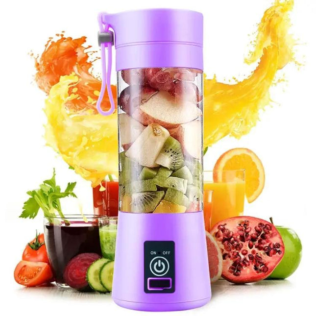 Portable Juicer Cup 380ml For Fresh Fruit And Vegetable Juice On The Go