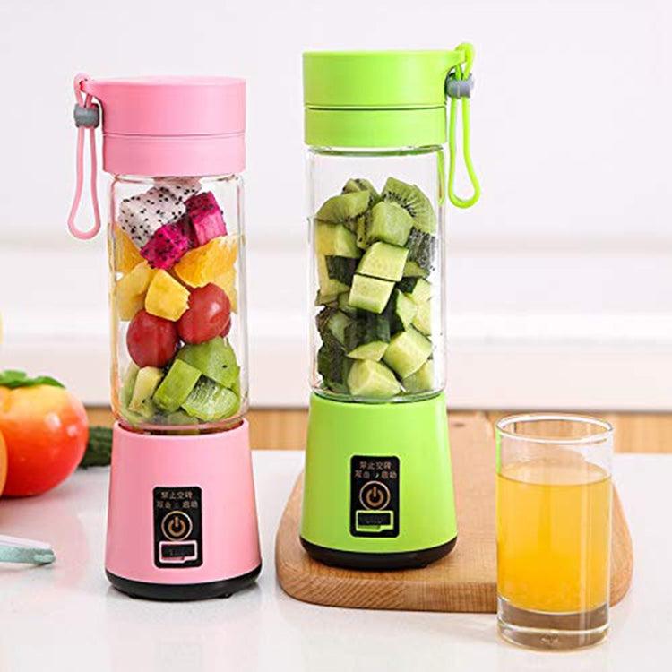 Compact 380ml USB Rechargeable Electric Juicer for Fresh Juice On-the-Go