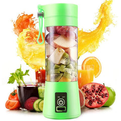 Compact 380ml USB Rechargeable Electric Juicer for Fresh Juice On-the-Go TBD002369201H