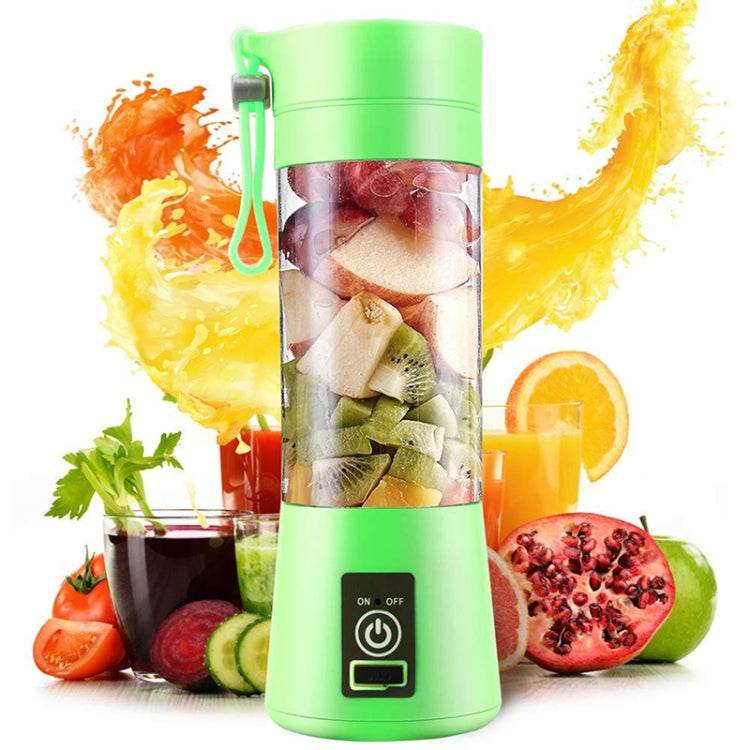 380 ml 6 Blender Juicer Cup USB Rechargeable Électrique Automatique Légumes Fruits Agrumes Orange Jus Maker Tasse Mélangeur Bouteille