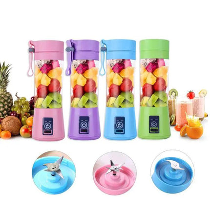 Portable Juicer Cup 380ml For Fresh Fruit And Vegetable Juice On The Go