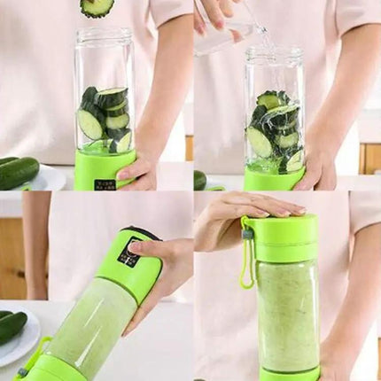 Portable Juicer Cup 380ml For Fresh Fruit And Vegetable Juice On The Go