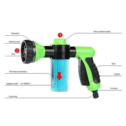 Portable Foam Car Washer With Adjustable Pressure