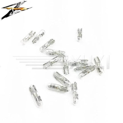 Amber T5 Instrument Light for Honda Accord Car Meter Lamp - pack of clear T5 12V wedge bulbs for dashboard meter replacement