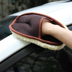 Luxurious Wool Soft Car Washing Gloves for Ultimate Cleaning Experience