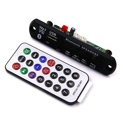 Wireless Bluetooth MP3 Decoder Board for Car Audio Playback compact module with USB TF slot FM and remote control